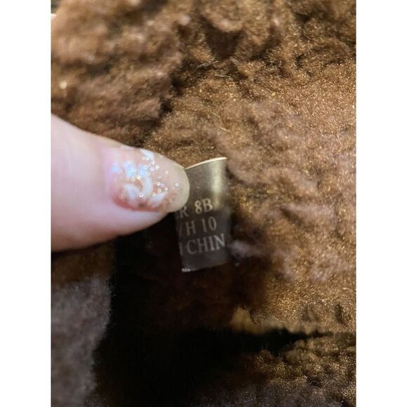 COACH Meyer Brown Signature Suede Boots Sz 8 READ - Picture 8 of 9